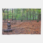 Hüter des Waldes Geschirrtuch (Horizontal)
