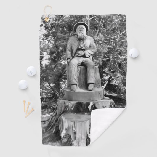 Hüter des Waldes Golfhandtuch (Insitu)