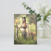 Hüter des Waldes - Postkarte (Stehend Vorderseite)