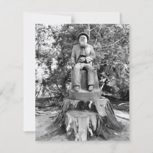 Hüter des Waldpapierblattes (Rückseite)