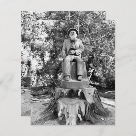 Hüter des Waldpapierblattes (Vorne/Hinten)