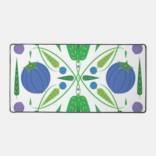 Hüterin der Blueberries Desk Mat Schreibtischunterlage (Vorderseite)