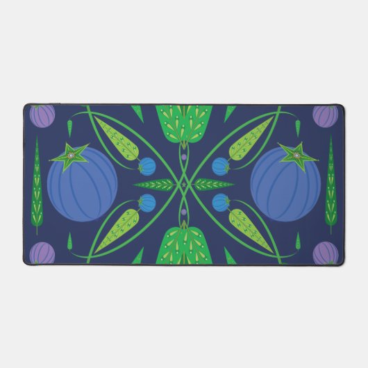 Hüterin der Blueberries Desk Mat Schreibtischunterlage (Vorderseite)