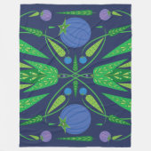 Hüterin der Blueberries-Fleece (3 Größen) Fleecedecke (Vorderseite)