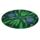 Hüterin der Blueberries Glass Cutting Boards Schneidebrett (Ecke)