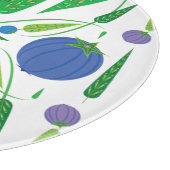 Hüterin der Blueberries Glass Cutting Boards Schneidebrett (Ecke)