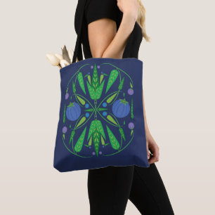 Hüterin der Blueberries Schulterblüter-Tasche Tasche