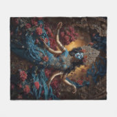 Hüterin der heiligen Flussgöttin Kali Fleecedecke (Vorderseite (Horizontal))