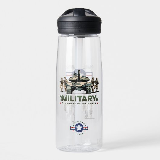 Hüterin der Nation | 25oz Trinkflasche (Vorne)
