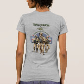 Hüterin der Nation | Frauen schlank T-Shirt (Rückseite)