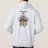 Hüterin der Nation | Herren Hoodie (Rückseite)