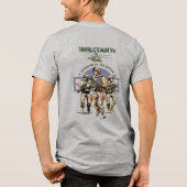 Hüterin der Nation | Herren Tri-Blend Shirt (Rückseite)