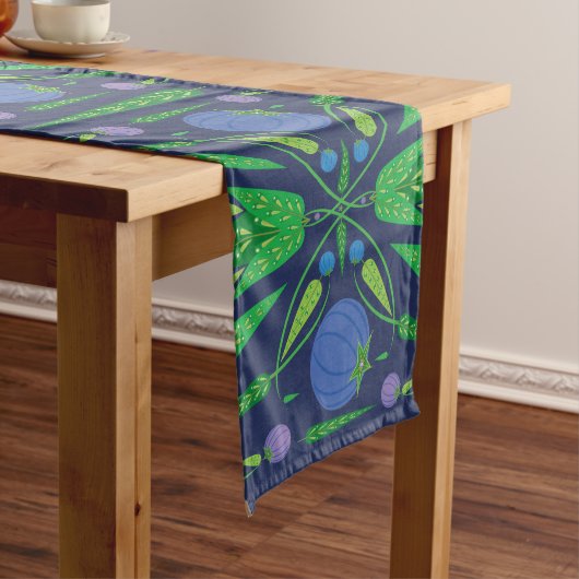 Hüterin des Blueberries Table Runner (3 Größen) Großer Tischläufer (Beispiel)