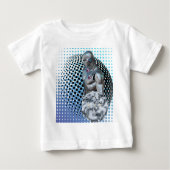 Hüterin des digitalen Reiches Baby T-shirt (Vorderseite)