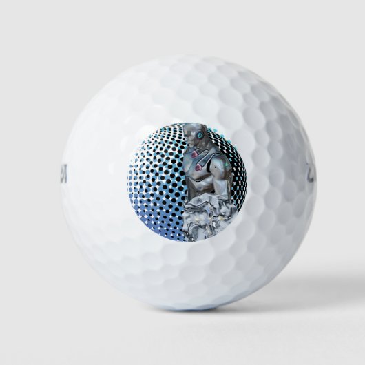Hüterin des digitalen Reiches Golfball (Vorderseite)