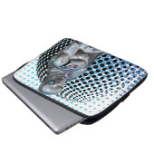 Hüterin des digitalen Reiches Laptopschutzhülle (Vorne Knopf)