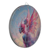 Hüterinnen des Himmels – Elara & Vireya Dartscheibe (Vorderseite Links)