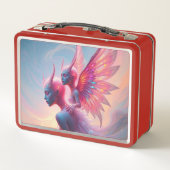 Hüterinnen des Himmels – Elara & Vireya Metall Brotdose (Rückseite)