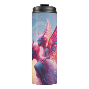 Hüterinnen des Himmels – Elara & Vireya Thermosbecher