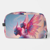 Hüterinnen des Himmels – Elara & Vireya Waschbeutel (Vorderseite)