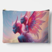 Hüterinnen des Himmels – Elara & Vireya Zubehörtasche (Vorderseite)