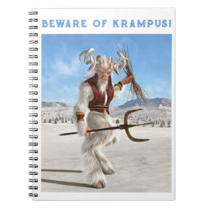 Hütet euch vor dem Krampus! Notizblock
