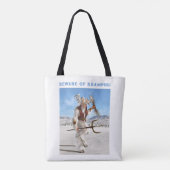 Hütet euch vor dem Krampus! Tasche (Rückseite)