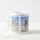 Hütet euch vor Krampus! Kaffeetasse (Vorderseite Links)