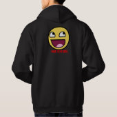 Hutgesicht Hoodie (Rückseite)