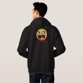 Hutgesicht Hoodie (Schwarz voll)