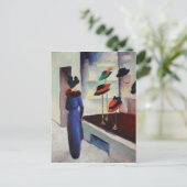 Hutladen - August Macke Postkarte (Stehend Vorderseite)