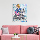 Hutou Leinwanddruck (Insitu (Wohnzimmer))