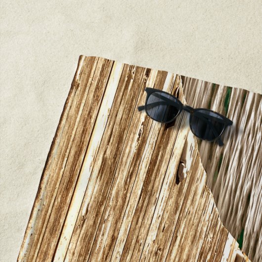 Hütte Adirondack sitzt Vater vor Strandtuch (Beispiel)