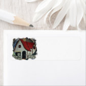 Hütte-Adressetikett für die 1930er Jahre zur Perso (Insitu)