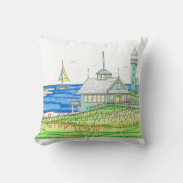 Hütte am Meereskissen Kissen