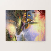 Hütte am Puzzle (Horizontal)