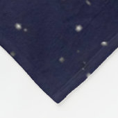 "Hütte am See" Fleece Blanket Design. (Ecke)