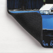 "Hütte am See" Mousepad Design. (Ecke)