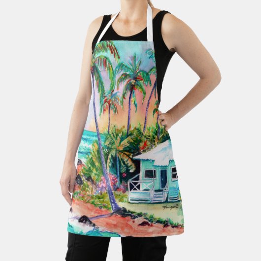 Hütte am Strand Schürze (InSitu)