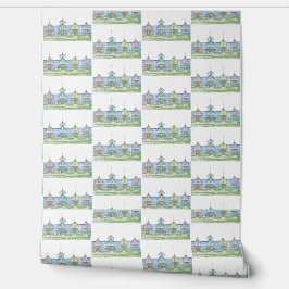 Hütte am Strand Tapete