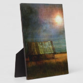 Hütte an der Ecke Foto Plaque Fotoplatte (Seite)