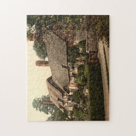 Hütte Ann Hathaways, Stratford-auf-Avon, England Puzzle (Vertikal)