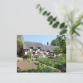 Hütte Anne Hathaways Postkarte (Stehend Vorderseite)