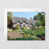 Hütte Anne Hathaways Postkarte (Vorne/Hinten)