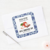 Hütte Apple Cinnamon Konfitüre Etikett Aufkleber (Umschlag)