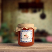 Hütte Apple Cinnamon Konfitüre Etikett Aufkleber