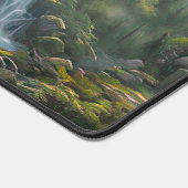 Hütte auf dem Hügel Schreibtischunterlage (Ecke)