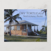Hütte auf der Loggerhead Key Dry Tortugas Postkarte (Vorderseite)