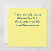 Hütte auf der Seekarte Karte (Rückseite)