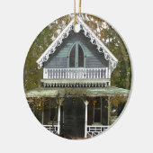 Hütte auf Martha's Vineyard Keramik Ornament (Links)